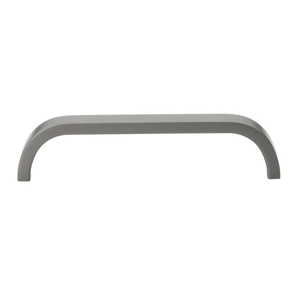 Gliderite Hardware 5-1/16 in. Center to Center Curved Bar Pull Graphite Gray, 25PK - 4843-128-GPH-25