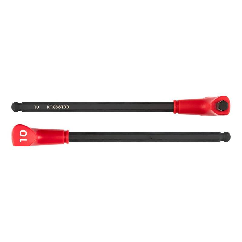 TEKTON 10 mm Ball End Hex T-Handle Key - KTX38100