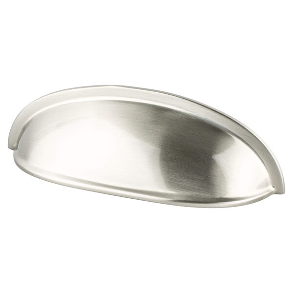 Berenson American Classics 3 inch CC Brushed Nickel Cup Pull - 9896-1BPN-P