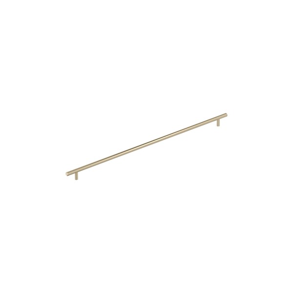 Amerock Bar Pulls 25-3/16 inch 640mm Center-to-Center Golden Champagne Cabinet Pull - BP19018BBZ