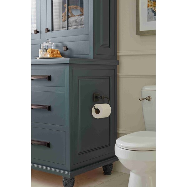 Amerock Appoint 5-1/16 in & 6-5/16 in 128 mm & 160 mm Center-to-Center Oil Rubbed Bronze Cabinet Cup Pull - BP36763ORB