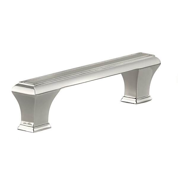 Richelieu 5-1/16 in. (128 mm) Center-to-Center Polished Nickel Traditional Drawer Pull - BP775128180