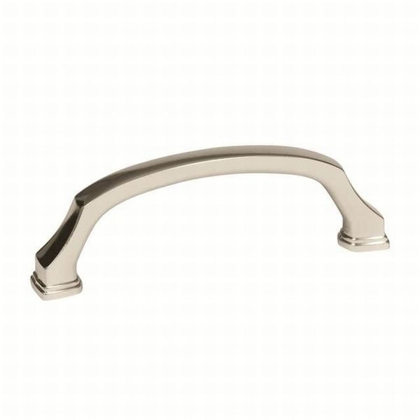 Amerock BP55344PN 3-3/4" (96 mm) CTC Revitalize Cab Pull Bright Nickel Finish - BP55344PN