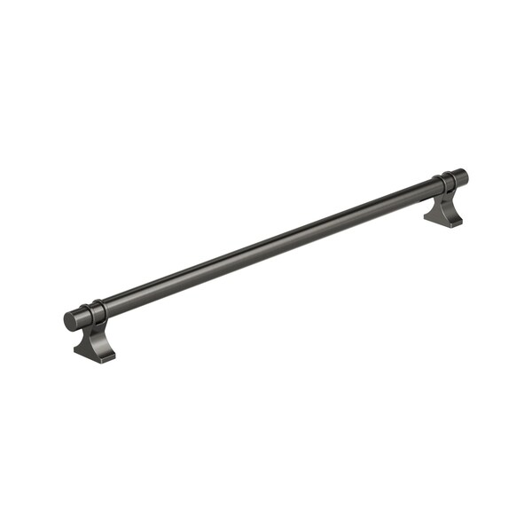 Amerock Davenport 12-5/8 inch 320mm Center-to-Center Gunmetal Cabinet Pull - BP36698GM