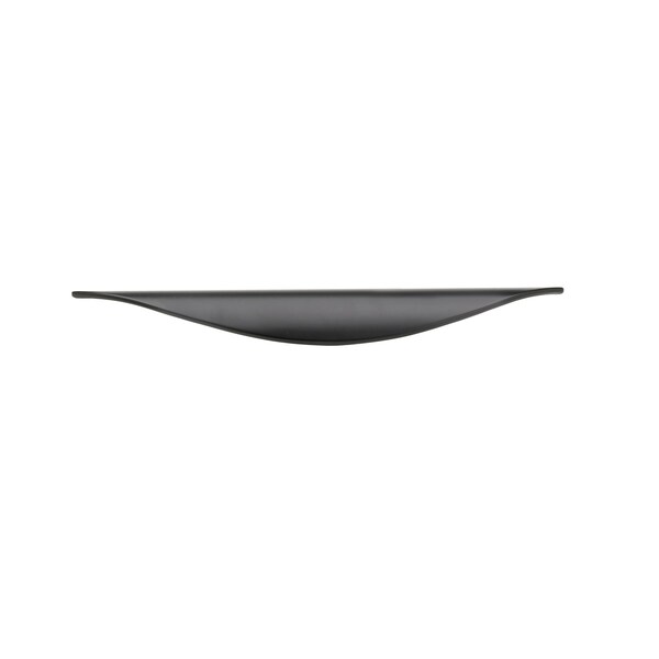 Richelieu 3 3/4 in (96 mm) Center-to-Center Matte Black Contemporary Drawer Pull - BP42696900