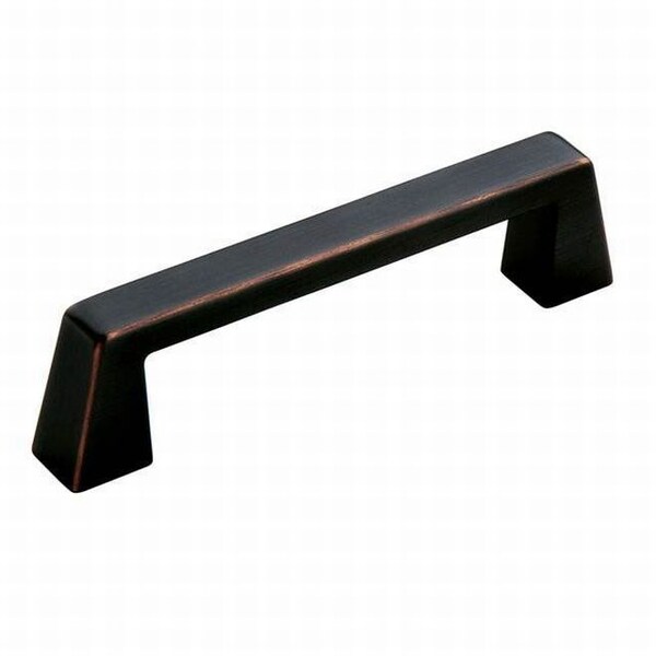 Amerock BP55276ORB-5PACK Pack of 5 3-3/4" (96 mm) CTC Blackrock Cab Pull ORB - BP55276ORB-5PACK
