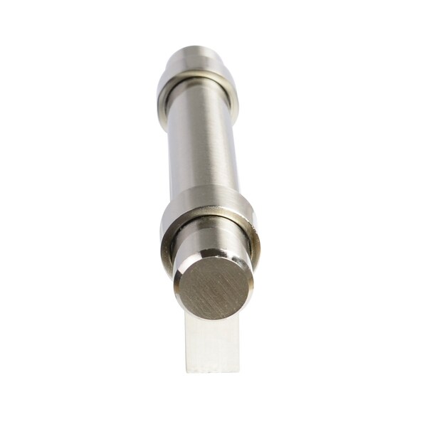 South Main Hardware 3 in. (76mm) Satin Nickel Modern Straight Bar Cabinet Pull (10PK) - SH703-SN-10