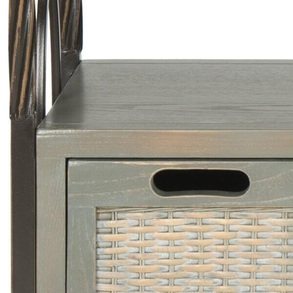 Safavieh Joshua Console Table- French Grey - 24.8 x 13.8 x 36 in. - AMH6532B