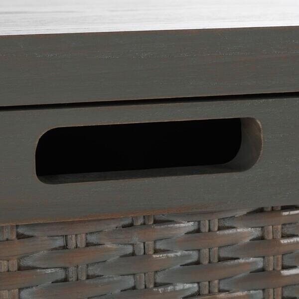 Safavieh Joshua Console Table- French Grey - 24.8 x 13.8 x 36 in. - AMH6532B