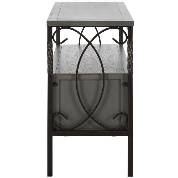 Safavieh Joshua Console Table- French Grey - 24.8 x 13.8 x 36 in. - AMH6532B
