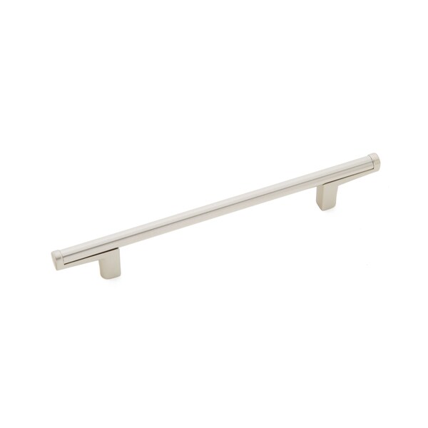 Schaub 128mm Center to Center Regatta Cabinet Pull Satin Nickel Finish - 370-15