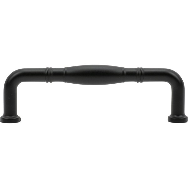 Designperfect 3-3/4'' Center-to-Center Handle Pull, Matte/Flat Black - DPA-R573BLK
