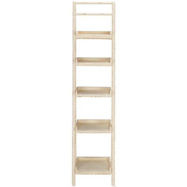 Safavieh Walker Distressed Ivory Leaning Etagere - AMH6537A