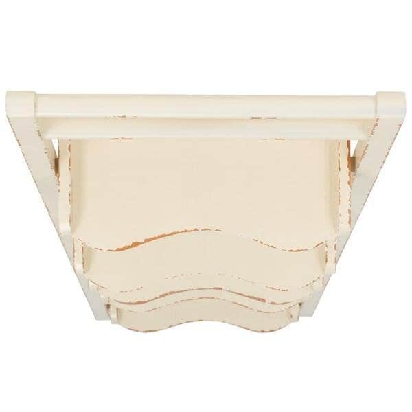 Safavieh Walker Distressed Ivory Leaning Etagere - AMH6537A
