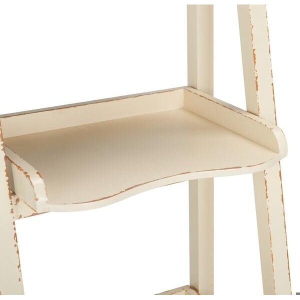 Safavieh Walker Distressed Ivory Leaning Etagere - AMH6537A