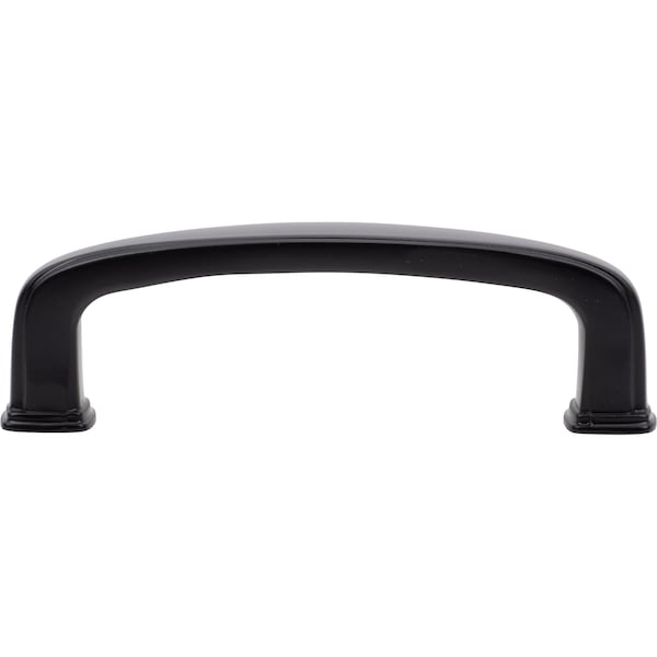 Designperfect 3'' Center-to-Center Handle Pull, Matte/Flat Black, 10PK - DPA10S872BLK