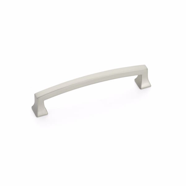 Schaub 5in Center to Center Menlo Park Arched Cabinet Pull Satin Nickel Finish - 527-15