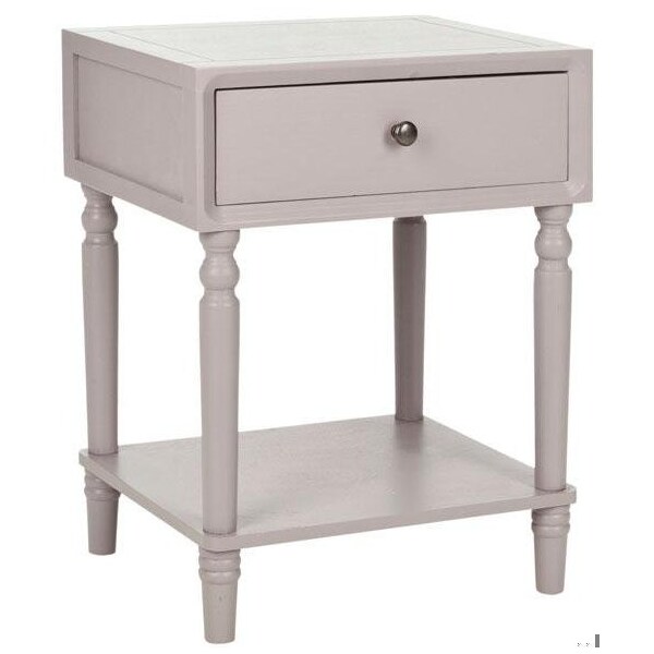 Safavieh Siobhan Accent Table- Quartz Grey - 24 x 15 x 18 in. - AMH6611C