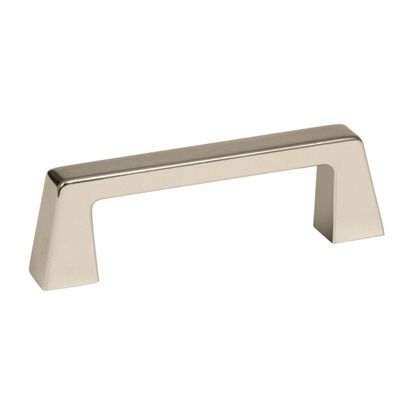 Amerock Blackrock 3 inch 76mm Center-to-Center Polished Nickel Cabinet Pull - 2000609