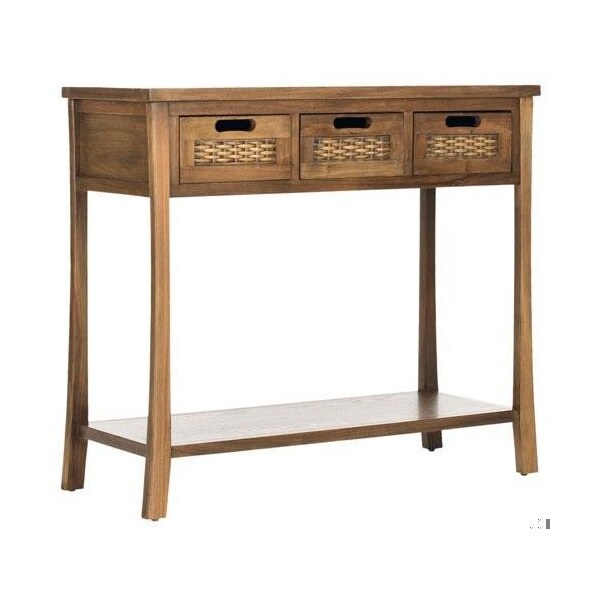 Safavieh Autumn 3 Drawer Console - Brown - AMH6510B