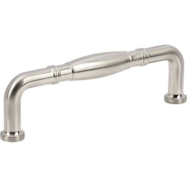Designperfect 3-3/4'' Center-to-Center Handle Pull, Brushed Satin Nickel, 25PK - DPA25R573SNB