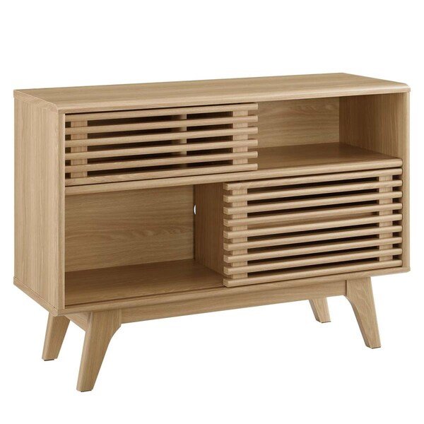 Modway Furniture Render Display Stand, Oak - EEI-2542-OAK