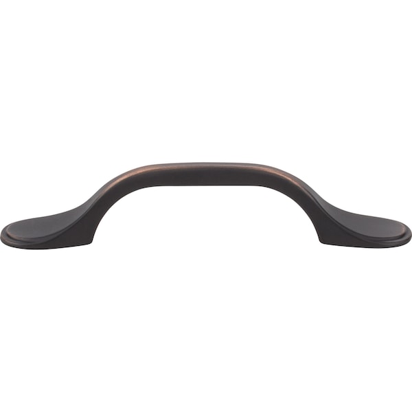 Elements By Hardware Resources 3" Center-to-Center Brushed Oil Rubbed Bronze Kenner Cabinet Pull - 254-3DBAC