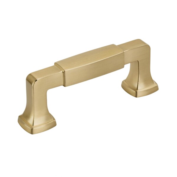 Amerock Stature 3 in 76 mm Center-to-Center Champagne Bronze Cabinet Pull - BP36891CZ