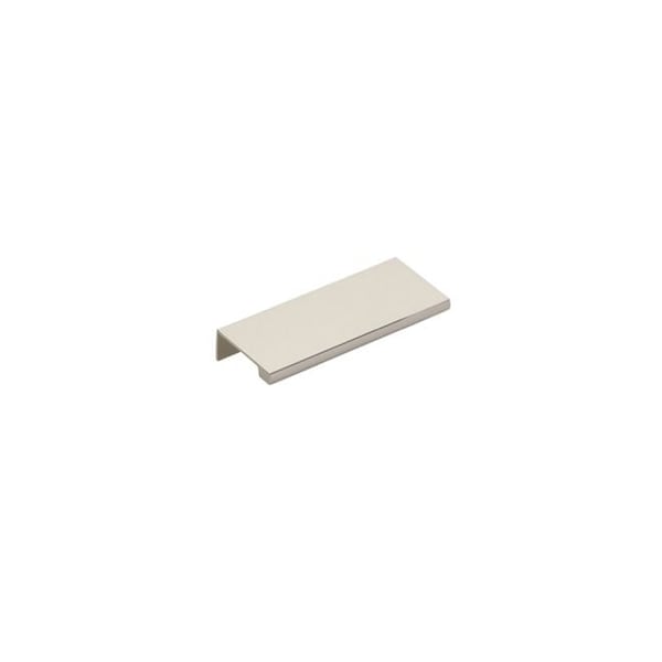 Emtek Edge Cabinet Pull with 3 in Center to Center Polished Nickel Lifetime Finish - 87100US14