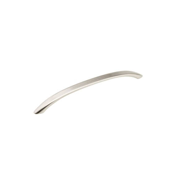 Richelieu 7 9/16 in (192 mm) Center-to-Center Brushed Nickel Contemporary Drawer Pull - BP163192195