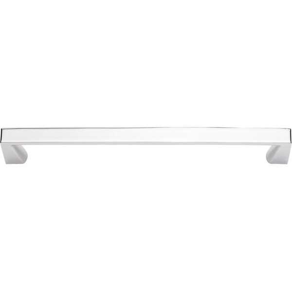 Jeffrey Alexander 192 mm Center-to-Center Polished Chrome Square Boswell Cabinet Pull - 177-192PC