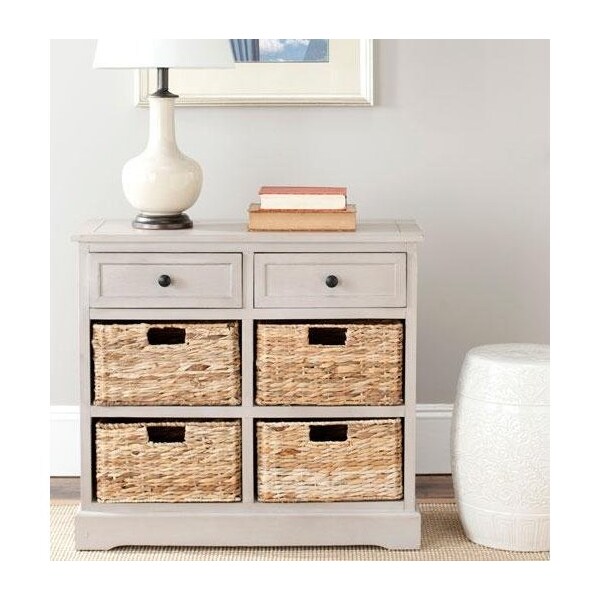 Safavieh Harry Storage Unit - Vintage Grey - AMH5702A