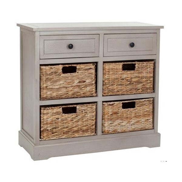 Safavieh Harry Storage Unit - Vintage Grey - AMH5702A