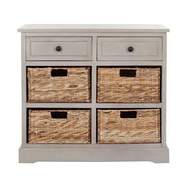 Safavieh Harry Storage Unit - Vintage Grey - AMH5702A
