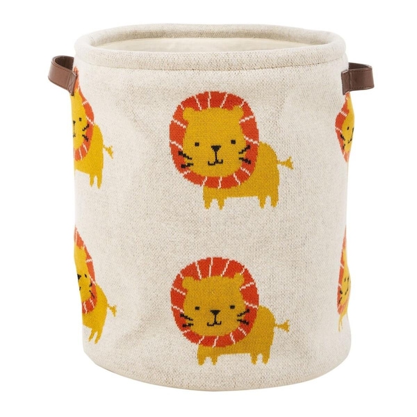 Safavieh Lenny Storage Basket - Red, Orange & Beige - BBY6101A