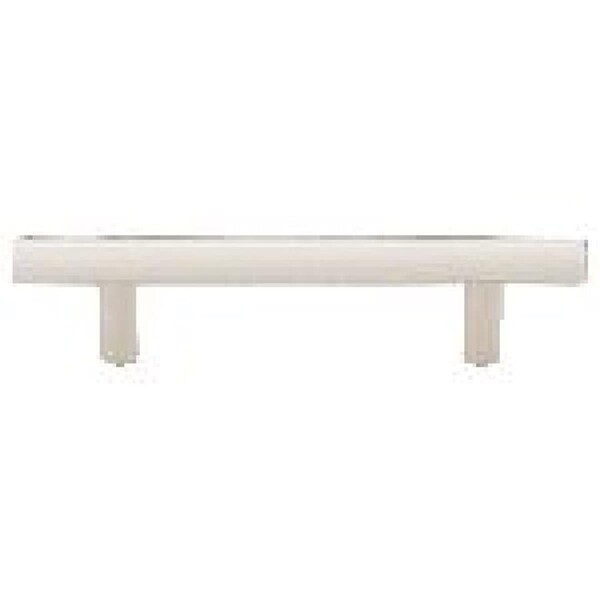 Patioplus 12 in. Center to Center Brass Bar Cabinet Pull, Satin Nickel - PA1636390