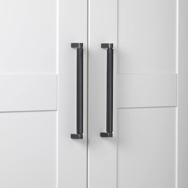 Gliderite Hardware 8-3/4 in. Center to Center Knurled Bar Pull Oil Rubbed Bronze, 5PK - 4788-224-ORB-5