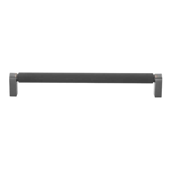 Gliderite Hardware 8-3/4 in. Center to Center Knurled Bar Pull Oil Rubbed Bronze, 5PK - 4788-224-ORB-5