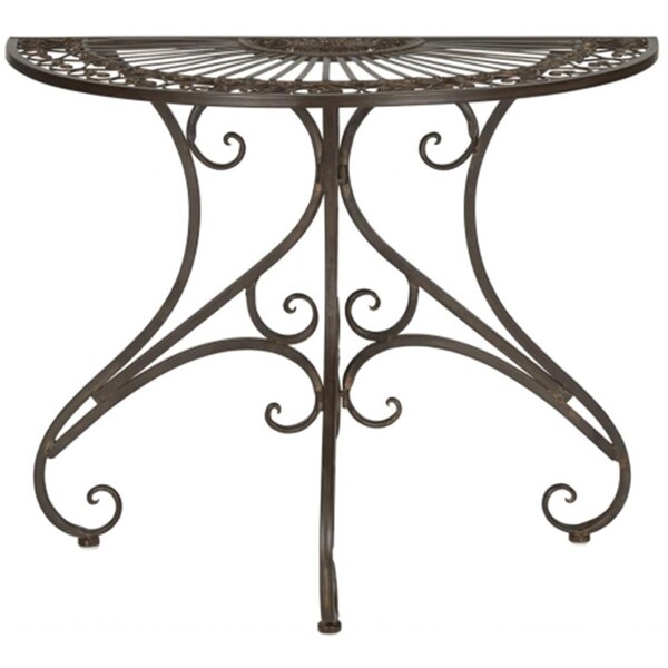 Safavieh Annalise Accent Table, Rustic Brown - 29.25 x 18.5 x 35.5 in. - PAT5008B