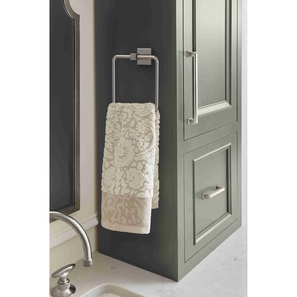 Amerock Appoint 7-9/16 in 192 mm Center-to-Center Satin Nickel Cabinet Pull - BP36761G10