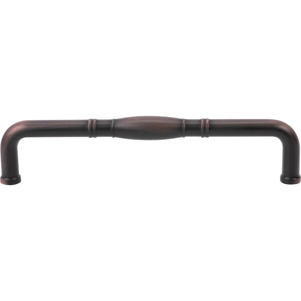 Designperfect 6-5/16'' Center-to-Center Handle Pull, Brushed Oil Rubbed Bronze, 10PK - DPA10R575ORB