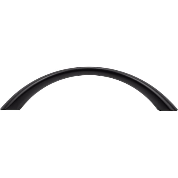 Designperfect 3-3/4'' Center-to-Center Arch Pull, Matte/Flat Black - DPA-H383BLK