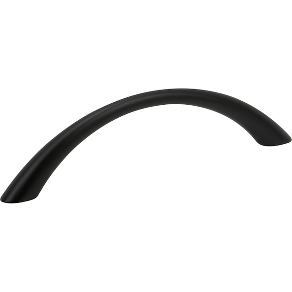 Designperfect 3-3/4'' Center-to-Center Arch Pull, Matte/Flat Black - DPA-H383BLK