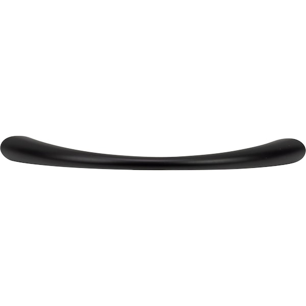 Designperfect 3-3/4'' Center-to-Center Arch Pull, Matte/Flat Black - DPA-H383BLK