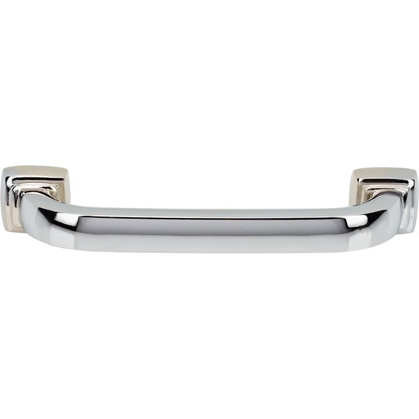 Designperfect 3-3/4'' Center-to-Center Handle Pull, Polished Chrome, 10PK - DPA10S33PC
