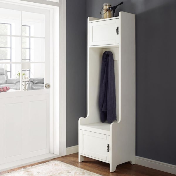 Templeton Fremont Entryway Tower, Distresed White - TE954544