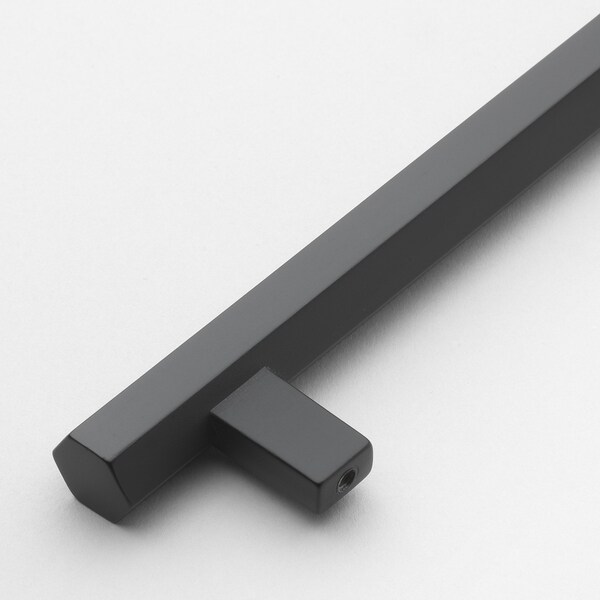 Gliderite Hardware 5-1/16 in. Center to Center Hexagon Bar Pull Matte Black, 5PK - 4791-128-MB-5
