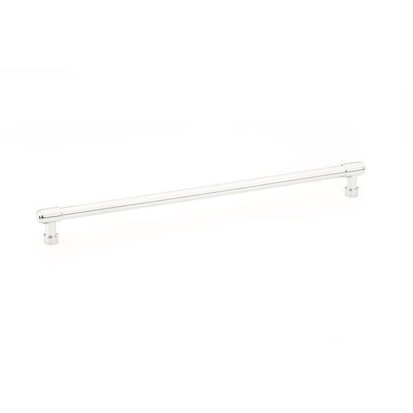 Emtek Jasper Cabinet Pull with 12 in Center to Center Polished Chrome Finish - 86692US26
