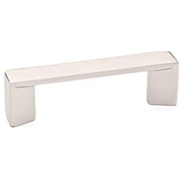 Patioplus 3.5 in. Center to Center Trinity Cabinet Pull, Bright Nickel - PA2001640