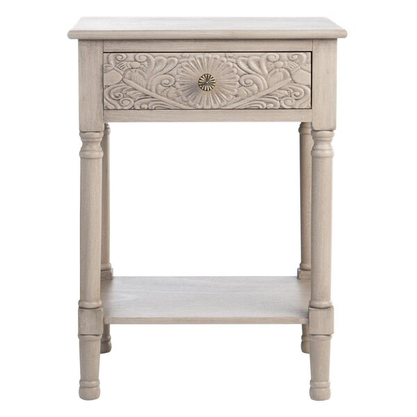 Safavieh Josie 1-Drawer Accent Table, Greige - ACC5706B